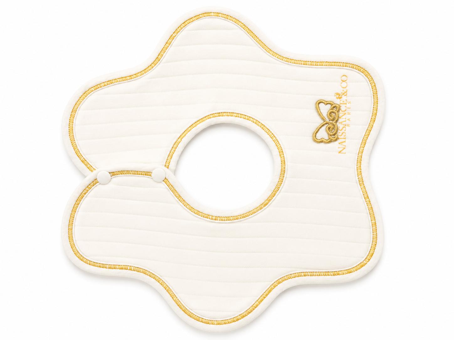 bavoir en coton cotele