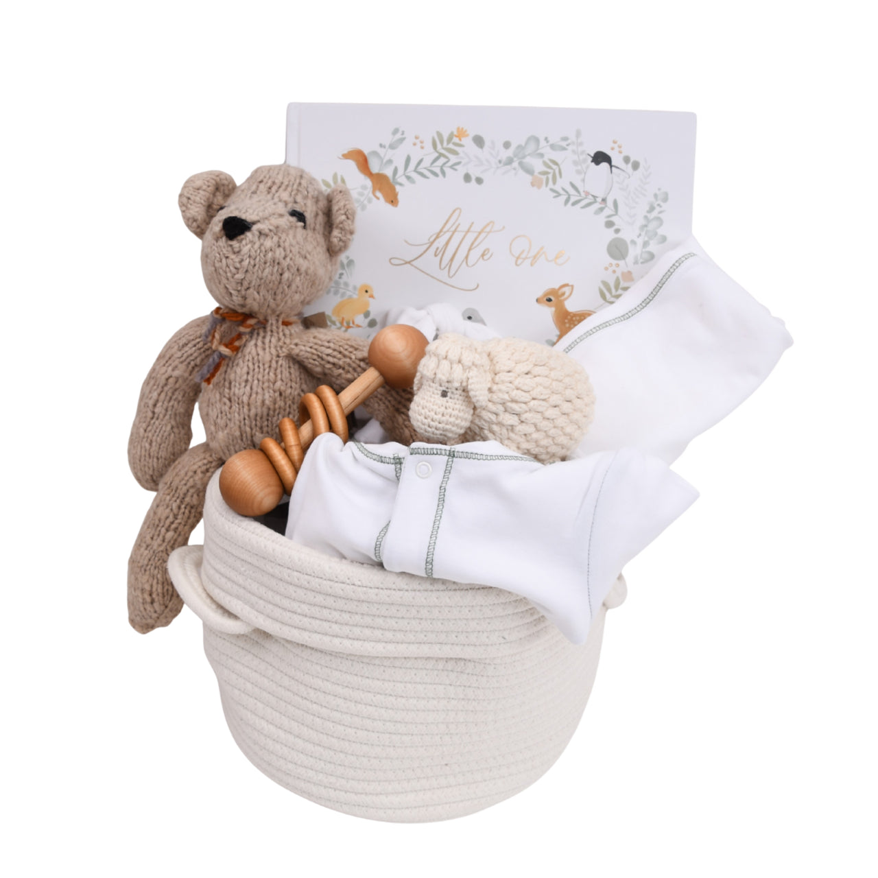 Organic Baby Gift Basket Newborn - At First Sight